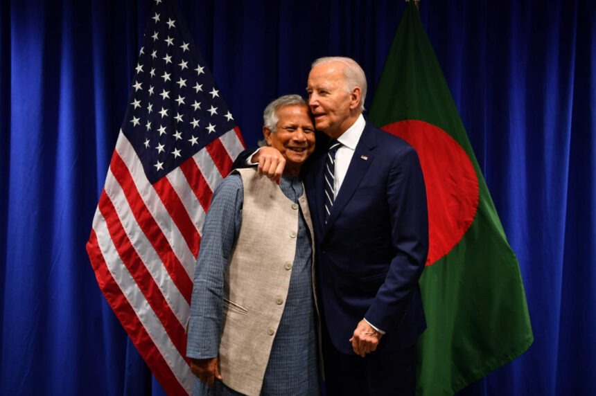 Dr. Yunus meets with Joe Biden