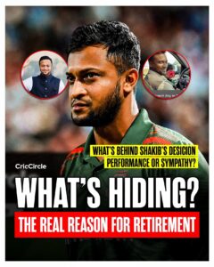 Shakib al hasan's retirement 